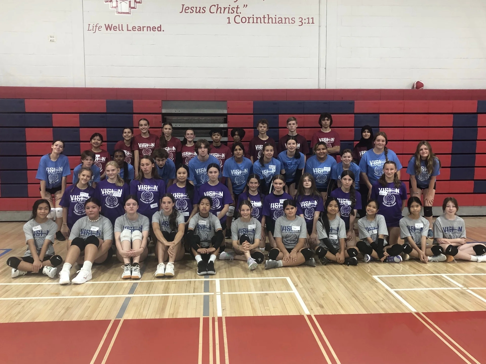 Holiday volleyball program photo 2