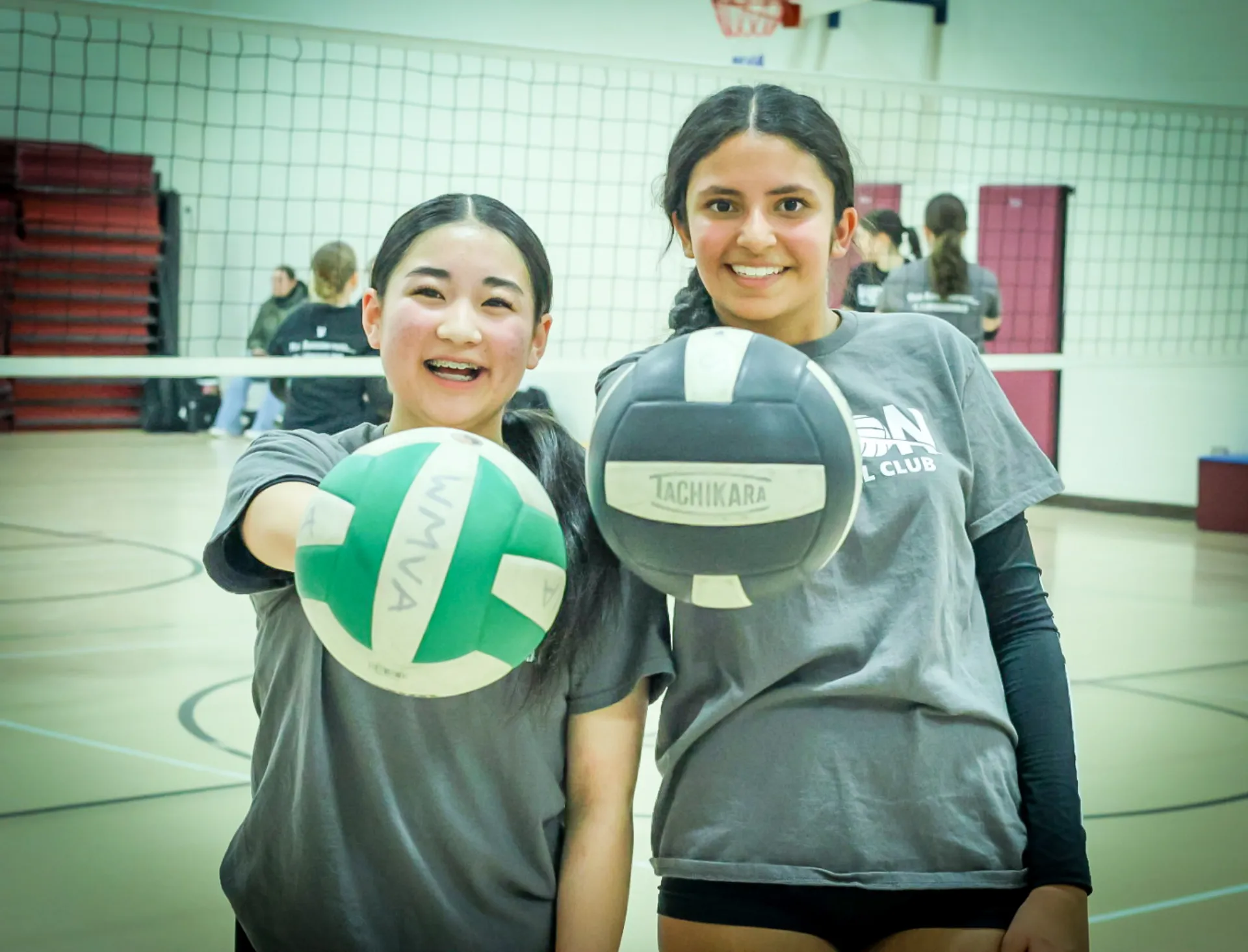 Athletes training during a VISION Open Gym session