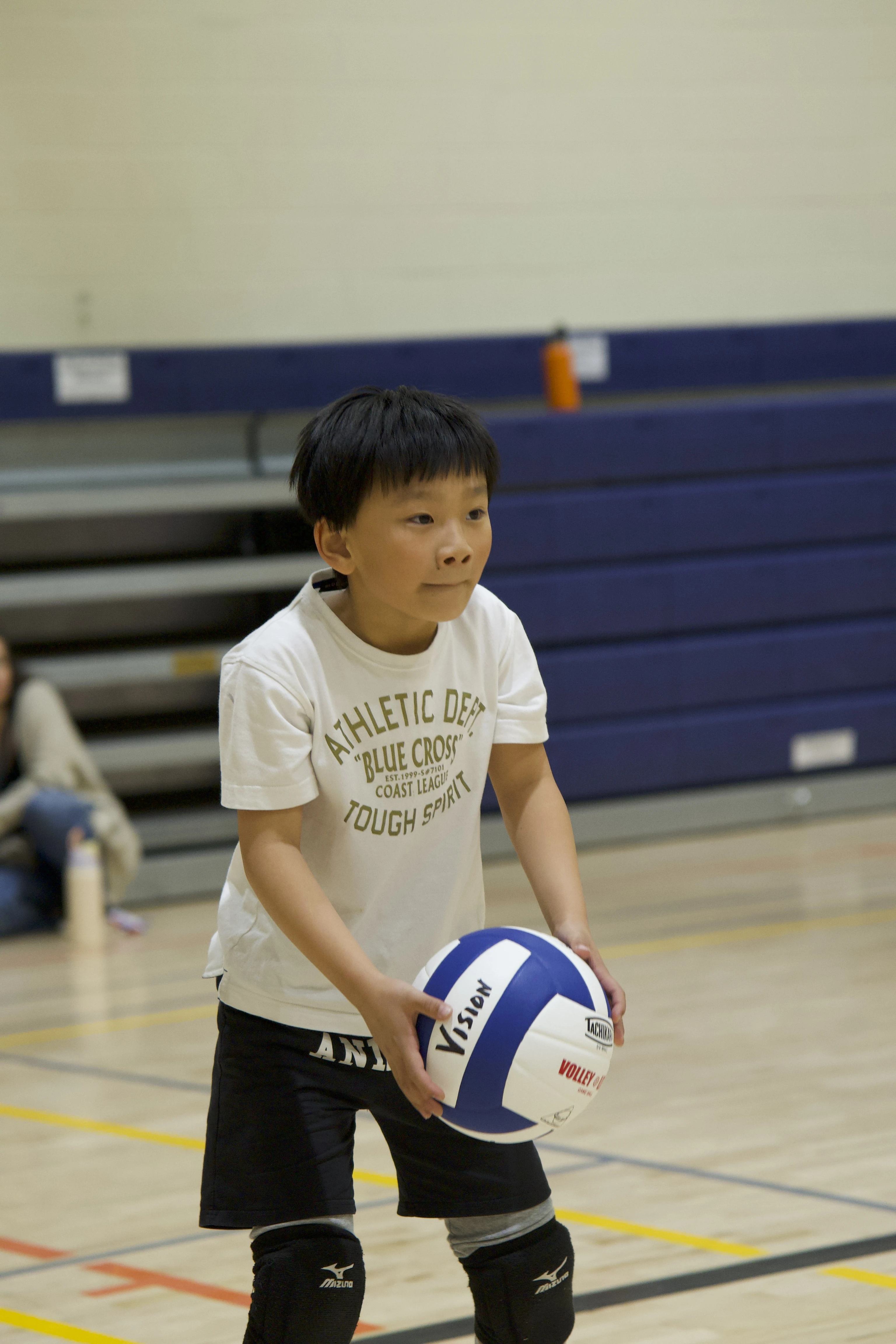 Youth volleyball training in Calgary